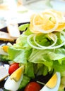 Fresh organic salad Royalty Free Stock Photo