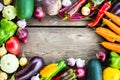 Fresh Organic Vegetables. Autumn Harvest Concept Royalty Free Stock Photo