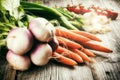 Fresh organic vegetables Royalty Free Stock Photo
