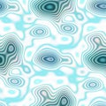 Soft blu water puddle seamless texture pattern. Fresh organic wet pool drop background. Swirl ombre blue degrade blur Royalty Free Stock Photo