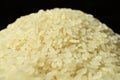 Fresh organic white raw rice grains texture, uncooked rice background Royalty Free Stock Photo