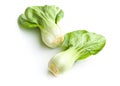 Fresh pak choi cabbage. Royalty Free Stock Photo