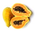 Fresh papaya Royalty Free Stock Photo
