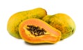 Fresh papaya fruit Royalty Free Stock Photo