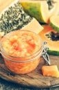 Fresh papaya natural facial mask