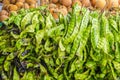 The fresh Parkia is tropical stinking edible beans, Thai style t