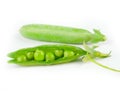 Fresh pea fruit Royalty Free Stock Photo