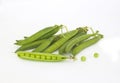 Fresh pea fruit Royalty Free Stock Photo