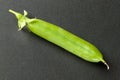 Fresh Pea Pod, Closed Royalty Free Stock Photo