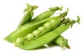 Fresh Pea pods Royalty Free Stock Photo