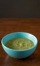 Fresh Pea Soup Royalty Free Stock Photo