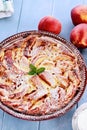 Fresh Peach Clafouti