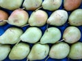 Fresh Pears, Greek Street Market Royalty Free Stock Photo