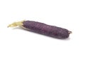 Fresh peas in purple pod Royalty Free Stock Photo
