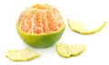 Fresh peeled orange Royalty Free Stock Photo