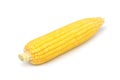 Fresh peeled organic corn
