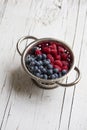 Fresh picked berries Royalty Free Stock Photo