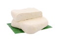 Fresh piece of tofu Royalty Free Stock Photo