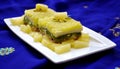 Fresh Pineapple Barfi Royalty Free Stock Photo