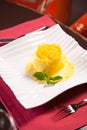 Fresh Pineapple dessert