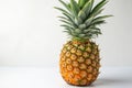 A fresh pineapple isolated on white background Royalty Free Stock Photo