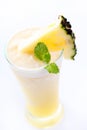 Fresh pineapple juice Royalty Free Stock Photo