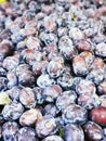 fresh plums texture Royalty Free Stock Photo