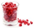 Fresh pomegranate Royalty Free Stock Photo