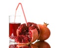 Fresh pomegranate juice