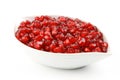 Fresh pomegranate seeds Royalty Free Stock Photo