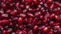 Fresh pomegranate seeds background