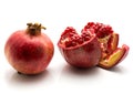 Fresh Pomegranate Isolated