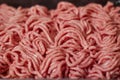 Fresh pork minced meat texture background