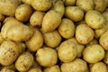 Potatoes at a local ourdoor market in Metro Manila, Philippines Royalty Free Stock Photo