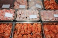 Fresh poultry products Royalty Free Stock Photo