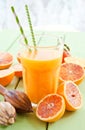 Fresh pressed blood orange juice Royalty Free Stock Photo