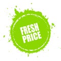Fresh price splash icon