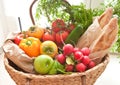 Fresh produce from the farmers market Royalty Free Stock Photo