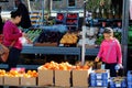 Fresh Produce Fruit Stand Royalty Free Stock Photo