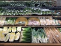 Fresh produces in refrigerator for sale at store USA