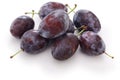 Fresh prune plums Royalty Free Stock Photo