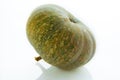 Fresh, pumpkin, white background Royalty Free Stock Photo
