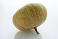 Fresh, pumpkin, white background Royalty Free Stock Photo