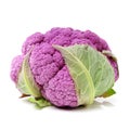 Fresh purple cauliflower