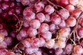 Fresh purple grape fruit background, Royalty Free Stock Photo