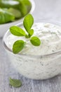 Fresh quark with herbs