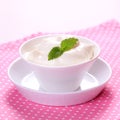 Fresh quark with mint