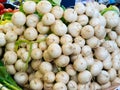 Fresh radishes with leaves on the Table Royalty Free Stock Photo