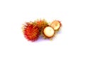 Fresh rambutan.