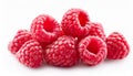 Fresh Raspberry, clipping path isolate on White background Royalty Free Stock Photo